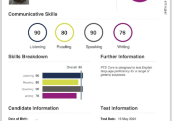 Buy PTE Academic UKIV Certificate Online Without Exam