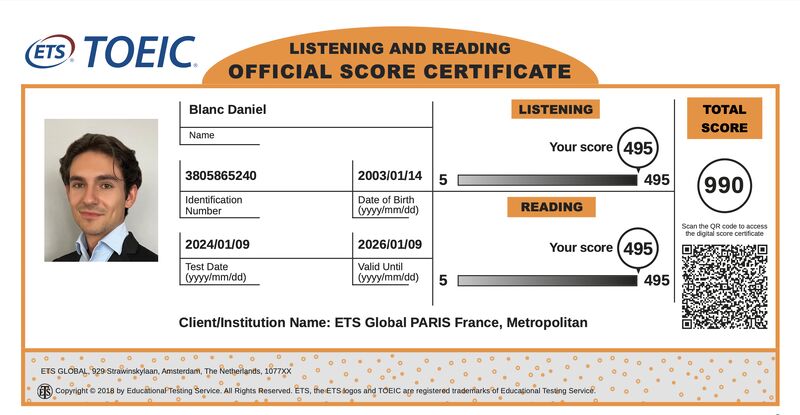Achieve Toeic Certificate Online No Exam Needed